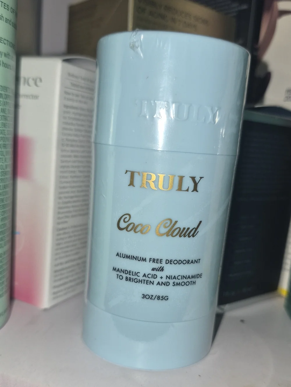 TRULY Coco Cloud Aluminum-Free Deodorant — Light Blue